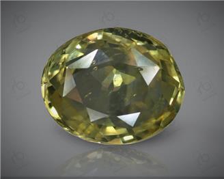 Natural Yellow  SapphireCertified 4.05CTS-17458